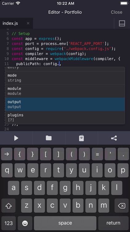 play.js - JavaScript IDE