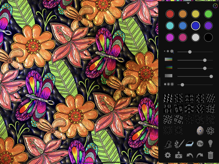 iOrnament draw mandala and art