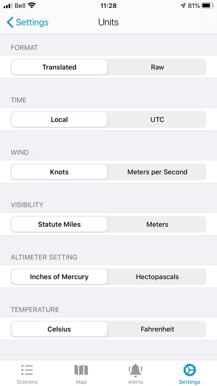 Minimums - METAR/TAF Analysis screenshot-8