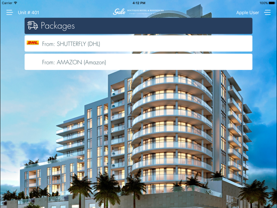 Gale Condominium iPad screenshot 5 - Lifestyle app