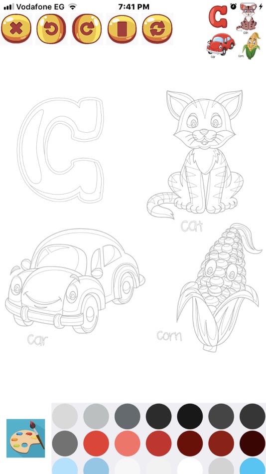 #2. Fun Coloring Pages for Kids (iOS) Podle: Ayman Gomaa