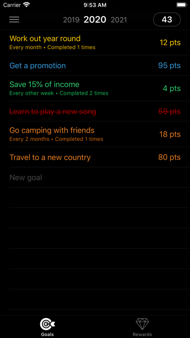 Screenshot #1 pour Achieve: A Better You