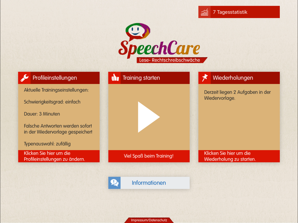 SpeechCare LRS - 2.2 - (iOS)