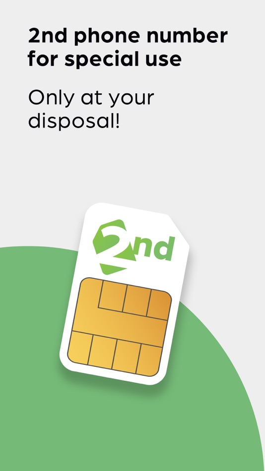 #1. Wsecond: Second Phone Number (iOS) 由: BG Mobil Bilgi Teknolojileri Limited Şirketi