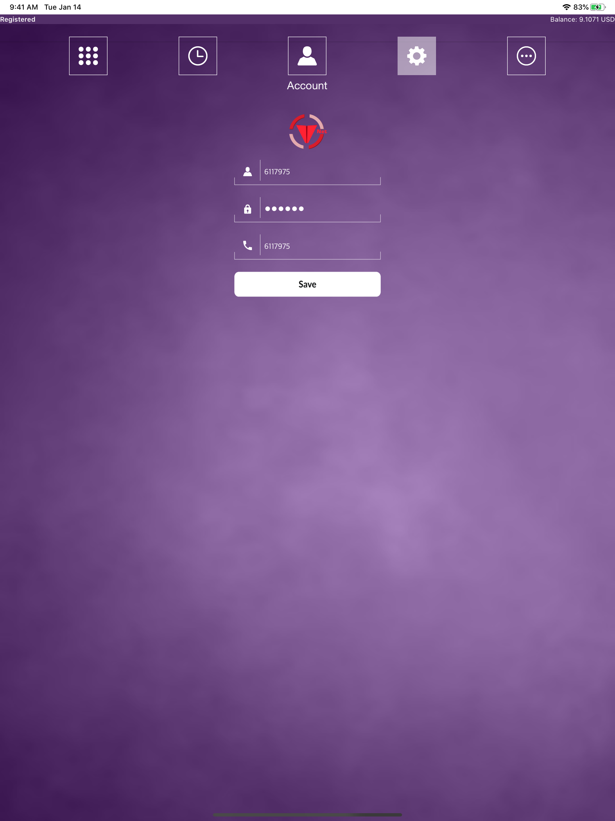 V NET  iTel screenshot 8