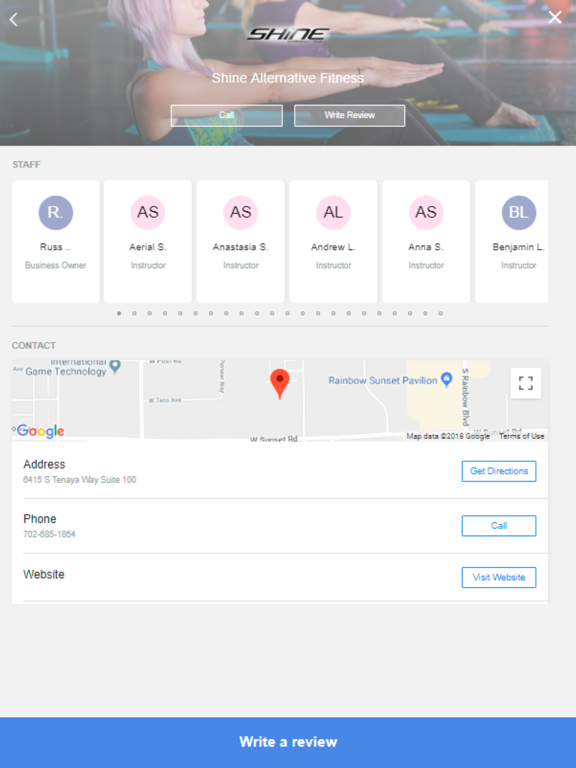 Screenshot #6 pour Shine Alternative Fitness