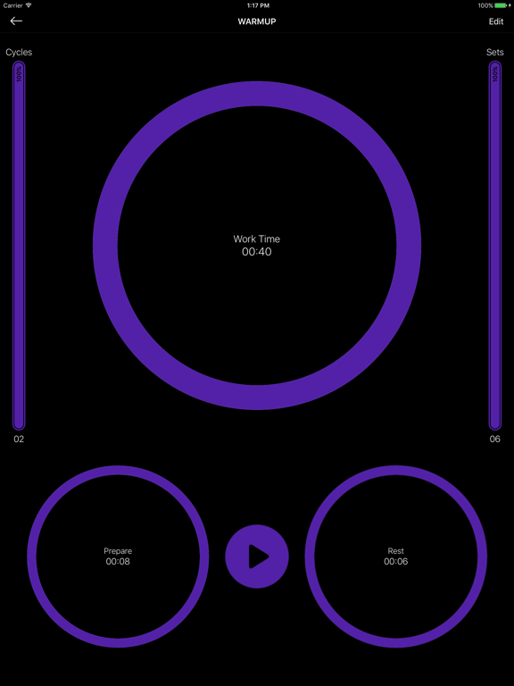 Workout Timer Stopwatch tabataのおすすめ画像2