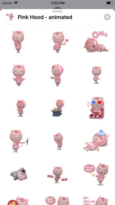 Pink Hood - animated screenshot 1