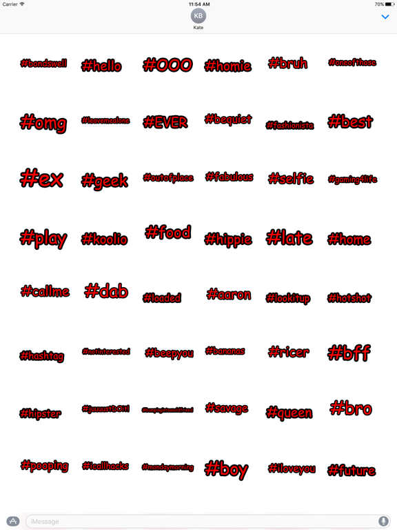 Screenshot #4 pour Hipster Hashtag