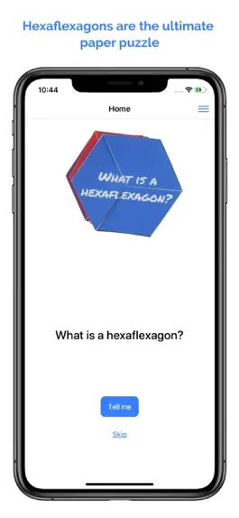 Game screenshot Hexaflexagons mod apk
