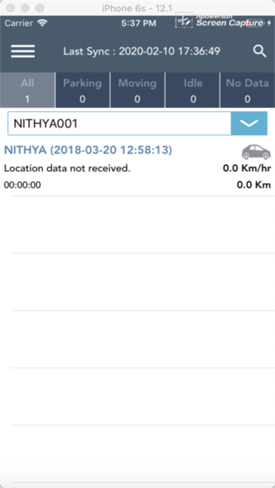 App screenshot