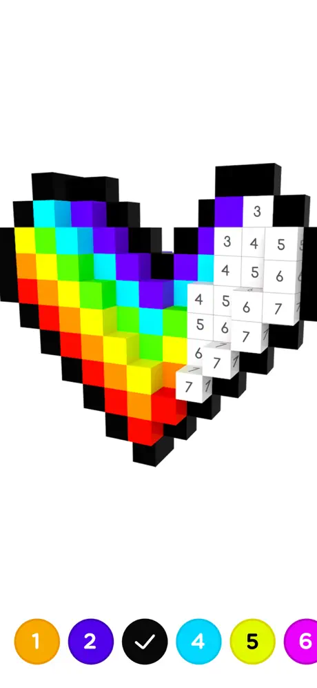 3D No.draw - Colors by number