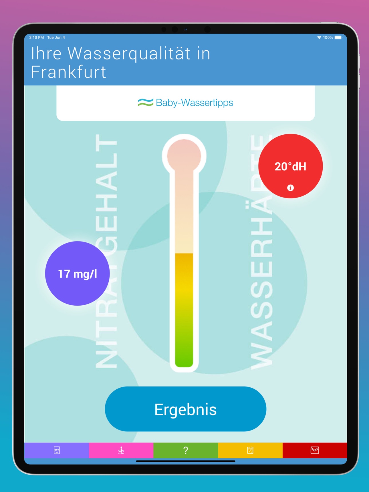 Screenshot 10 of Wassertipps Baby & Familie