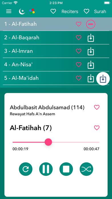 Screenshot #3 pour Quran Station