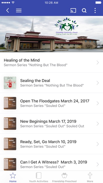 Friendship Community Church Screenshot