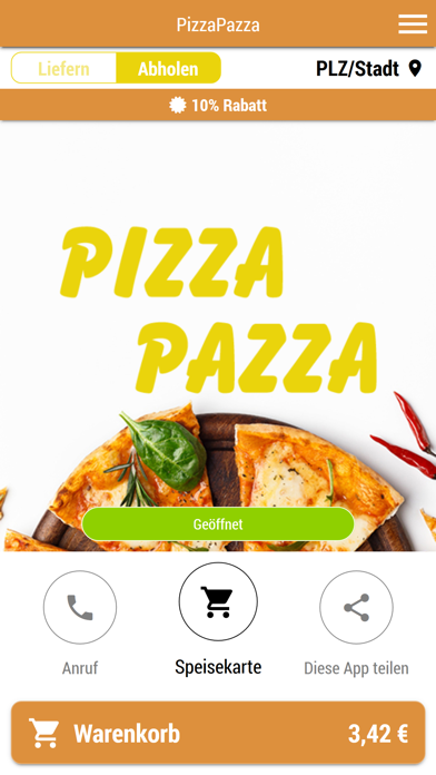 Screenshot #1 pour PizzaPazza Moosburg