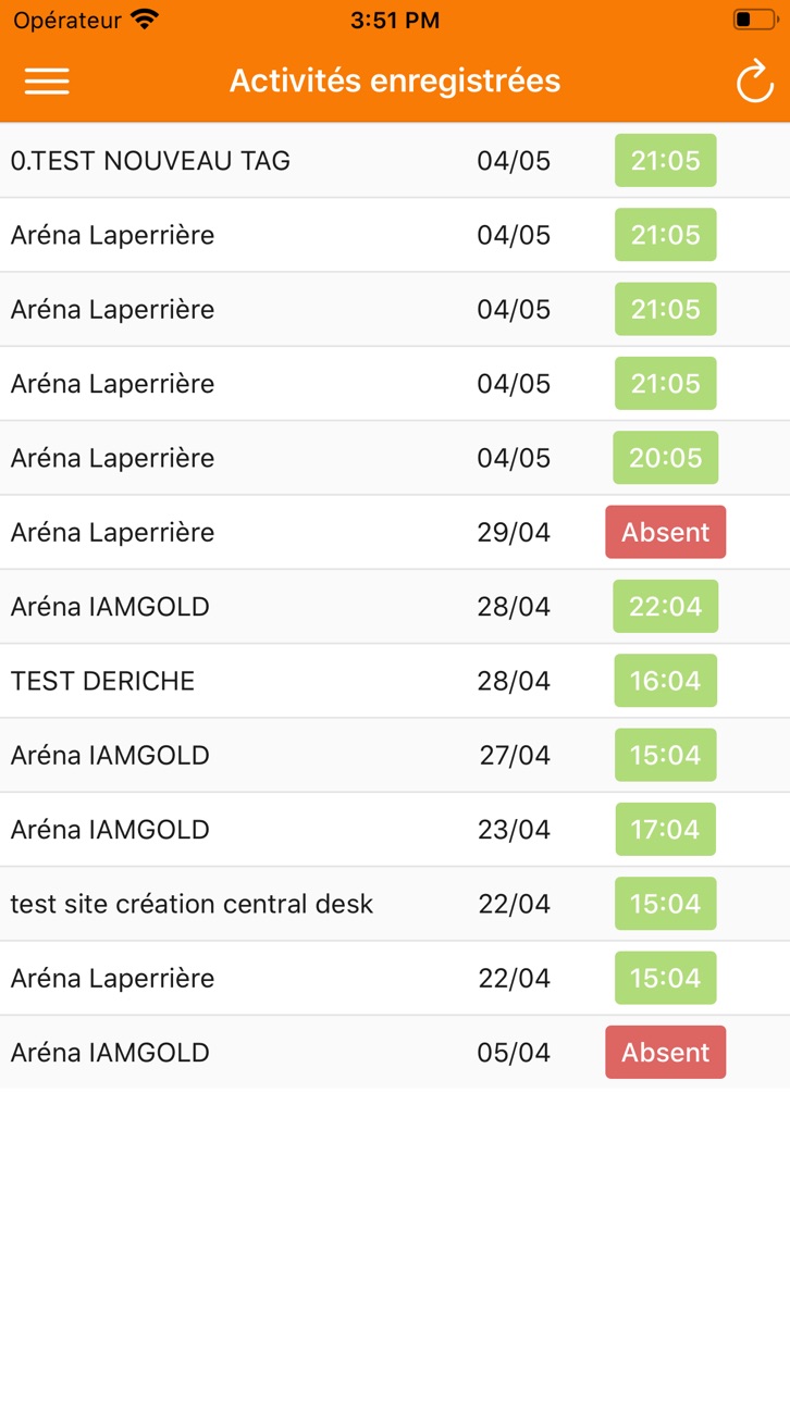 iPhone screenshot