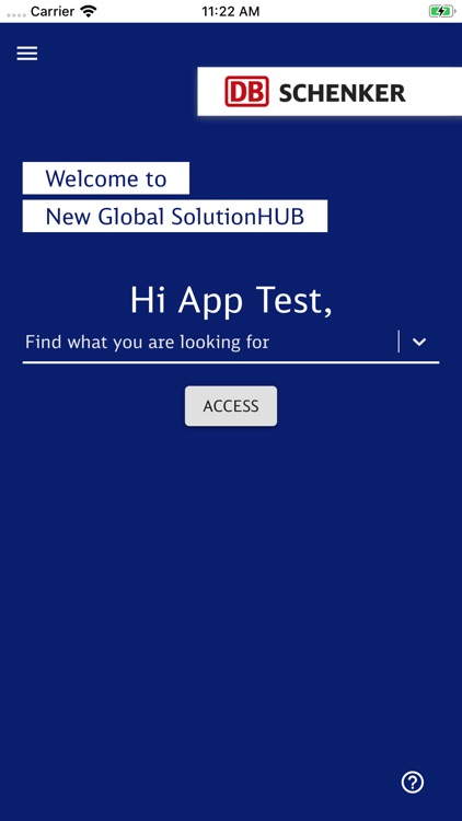 DB Schenker SolutionHUB