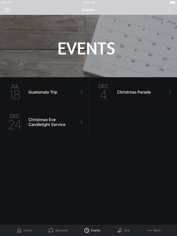 Restoration Church Salem iPad screenshot 3 - Education app