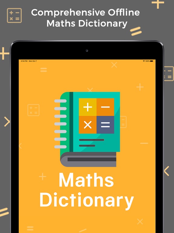 Screenshot #4 pour Maths Dictionary Offline