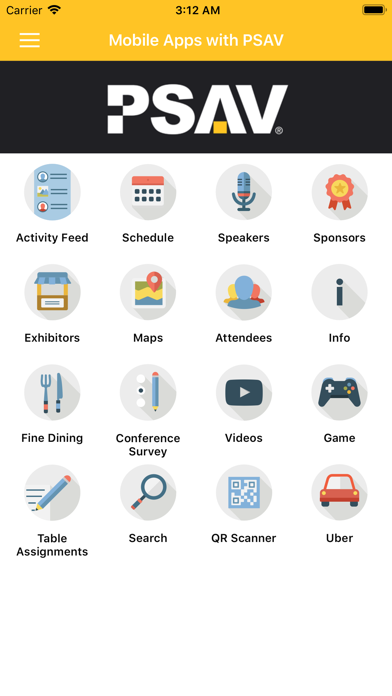PSAV Events App screenshot 3