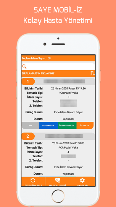 Sâye Mobil-İz Screenshot