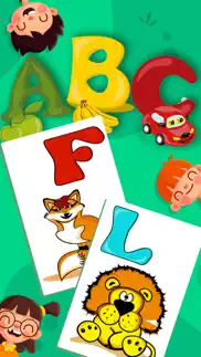 alphabet coloring book games iphone screenshot 1
