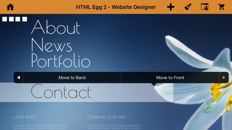 HTML Egg 2 - Website Designer screenshot-4