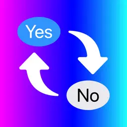 Yes No Reverse Stickers App app icon