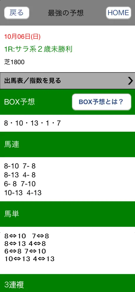 最強の馬券予想