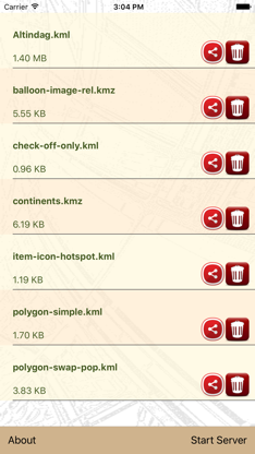 Mipatek KML Viewer screenshot 3