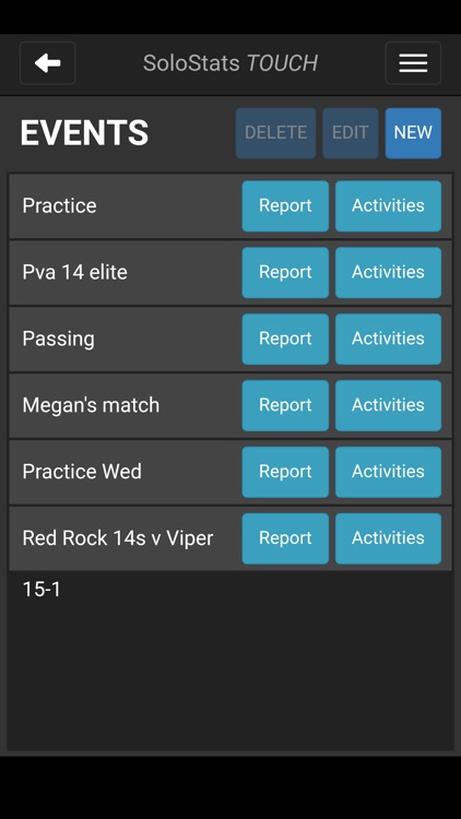 SoloStats Touch Volleyball