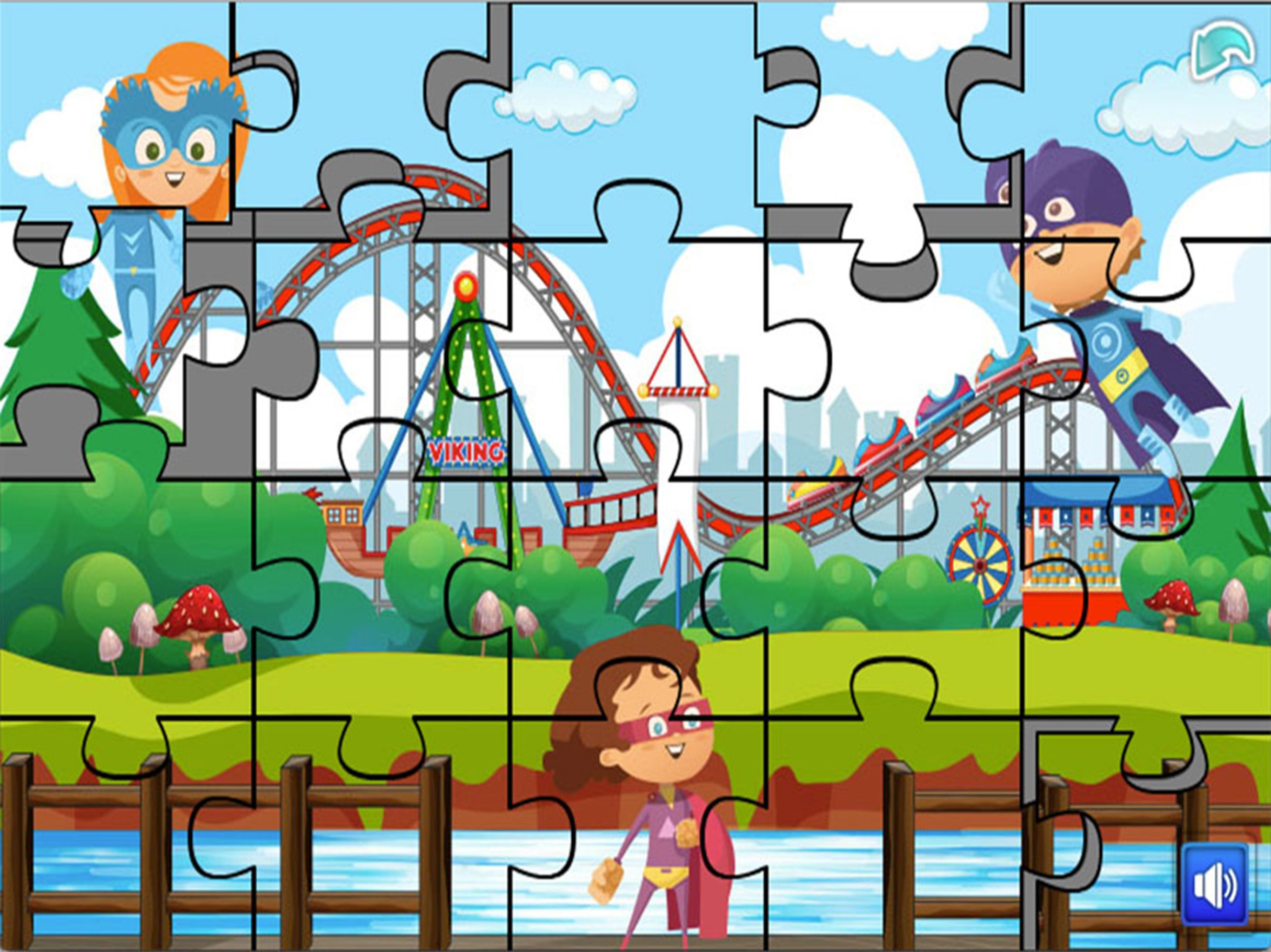 Masks Superhero Jigsaw Puzzle