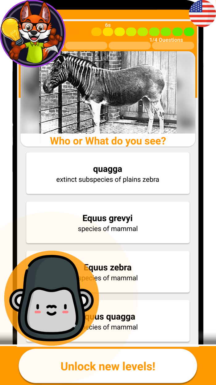 ZooGame Quiz