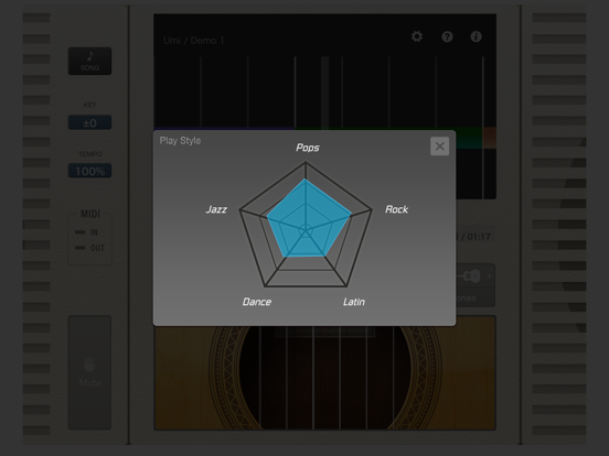Chordana Tap iPad screenshot 4 - Music app