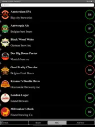 Beerista, the beer tasting app ipad bilder 1