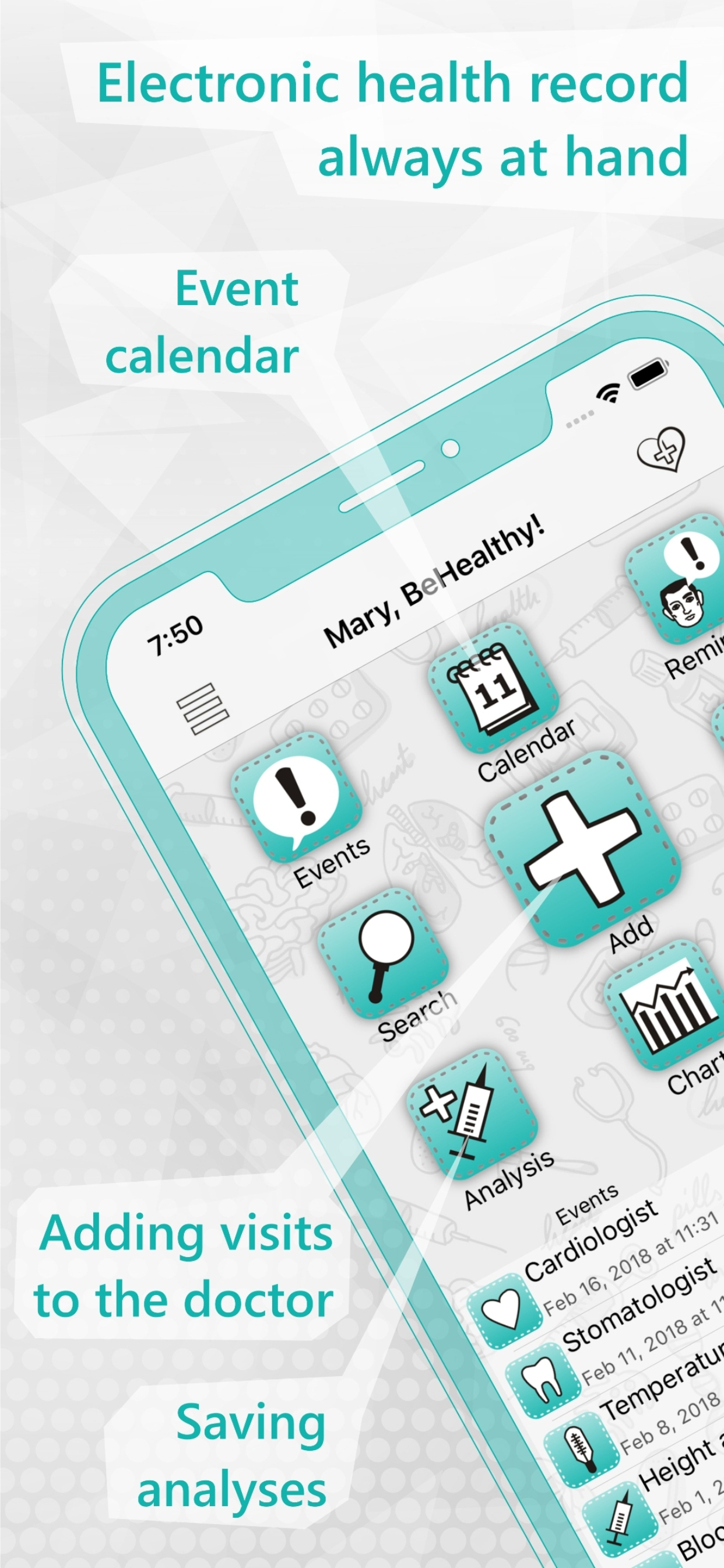 Be Healthy - Medical Records