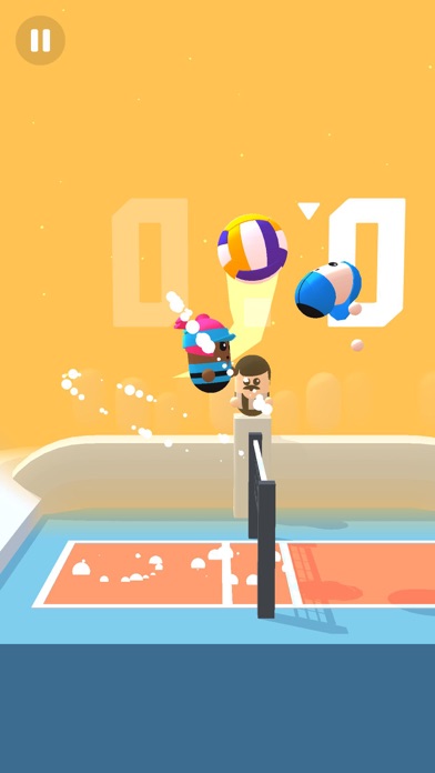 Volleyball Game - Volley Beans Screenshot