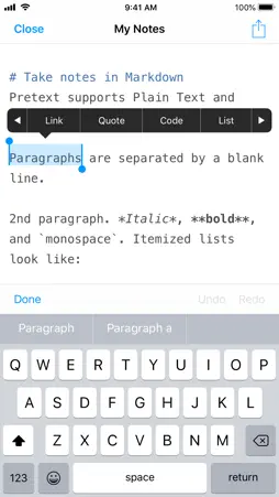 Pretext screenshot 2