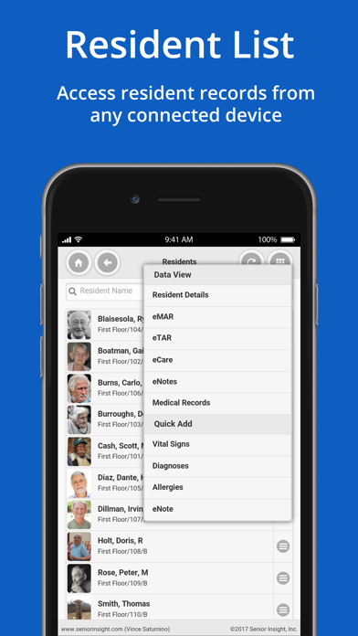 Senior Insight app screenshot