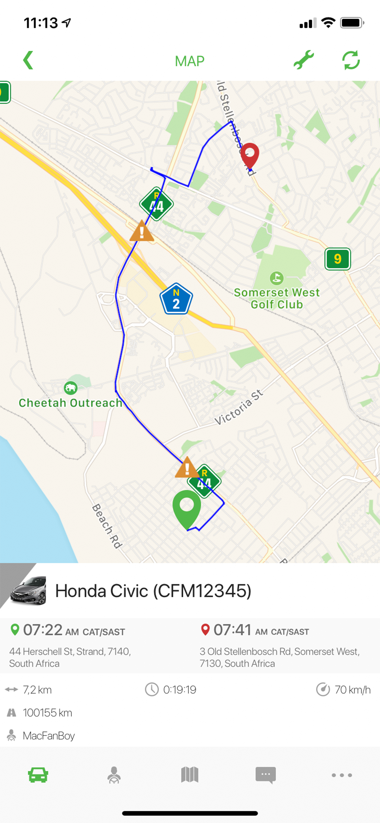 MiX Fleet Manager Mobile DS