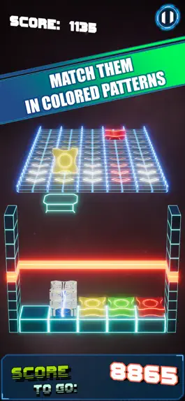 Game screenshot CosmoStack-Match color blocks apk