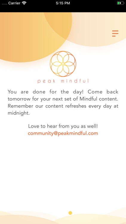 Peak Mindful screenshot-5