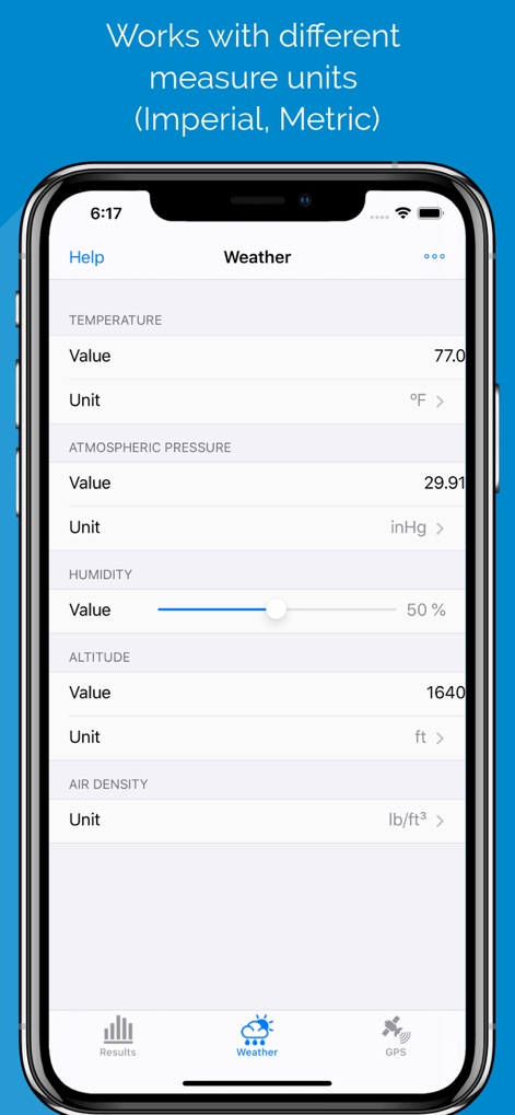 Air Density & RAD meter PRO - Sports App | MWM