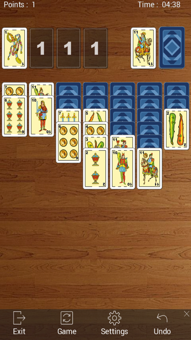 Solitaire pack (Spanish cards) Screenshot