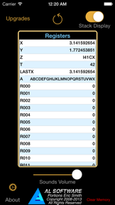 i41CX screenshot