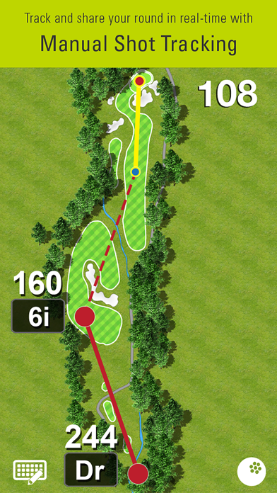 SkyCaddie Mobile Golf GPS Screenshot