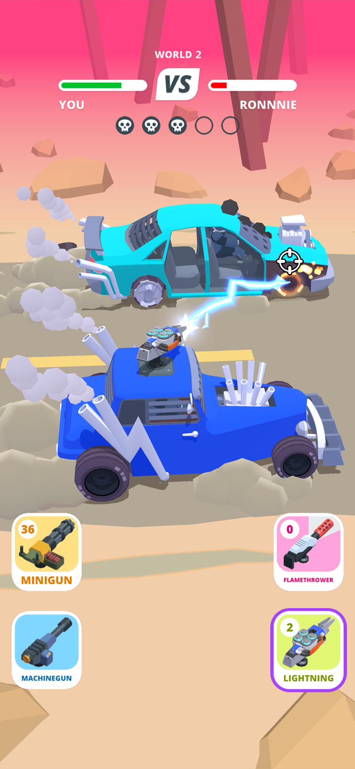 Desert Riders - Wasteland Cars screenshot 2