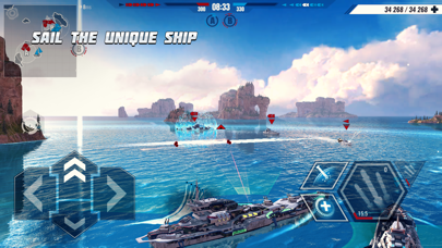 Pacific Warships: War Shooterのおすすめ画像1