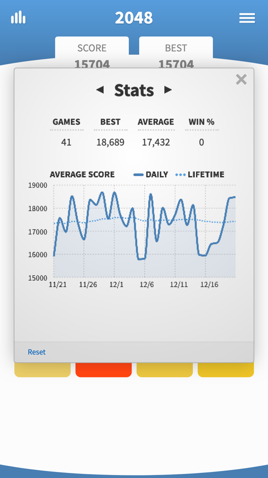 #4. 2048 Classic · Swipe Game (iOS) 来自: Matthew Murphy
